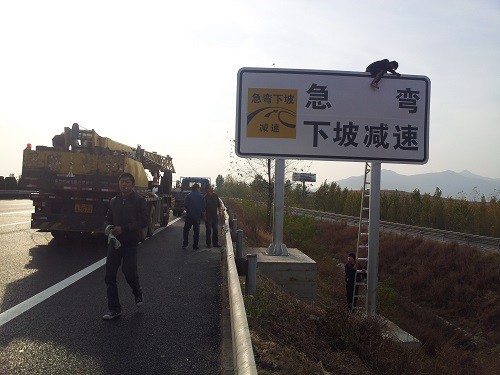 羅莊道路標識牌