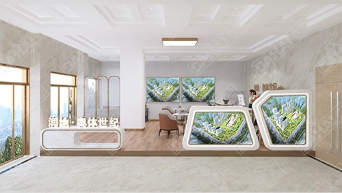 菏澤潤地·奧體世紀城市展廳包裝
